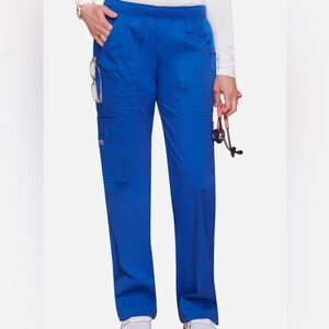 *NEW SCRUB PANTS* Cherokee Royal Blue Women's Elastic Waist Scrub Pant